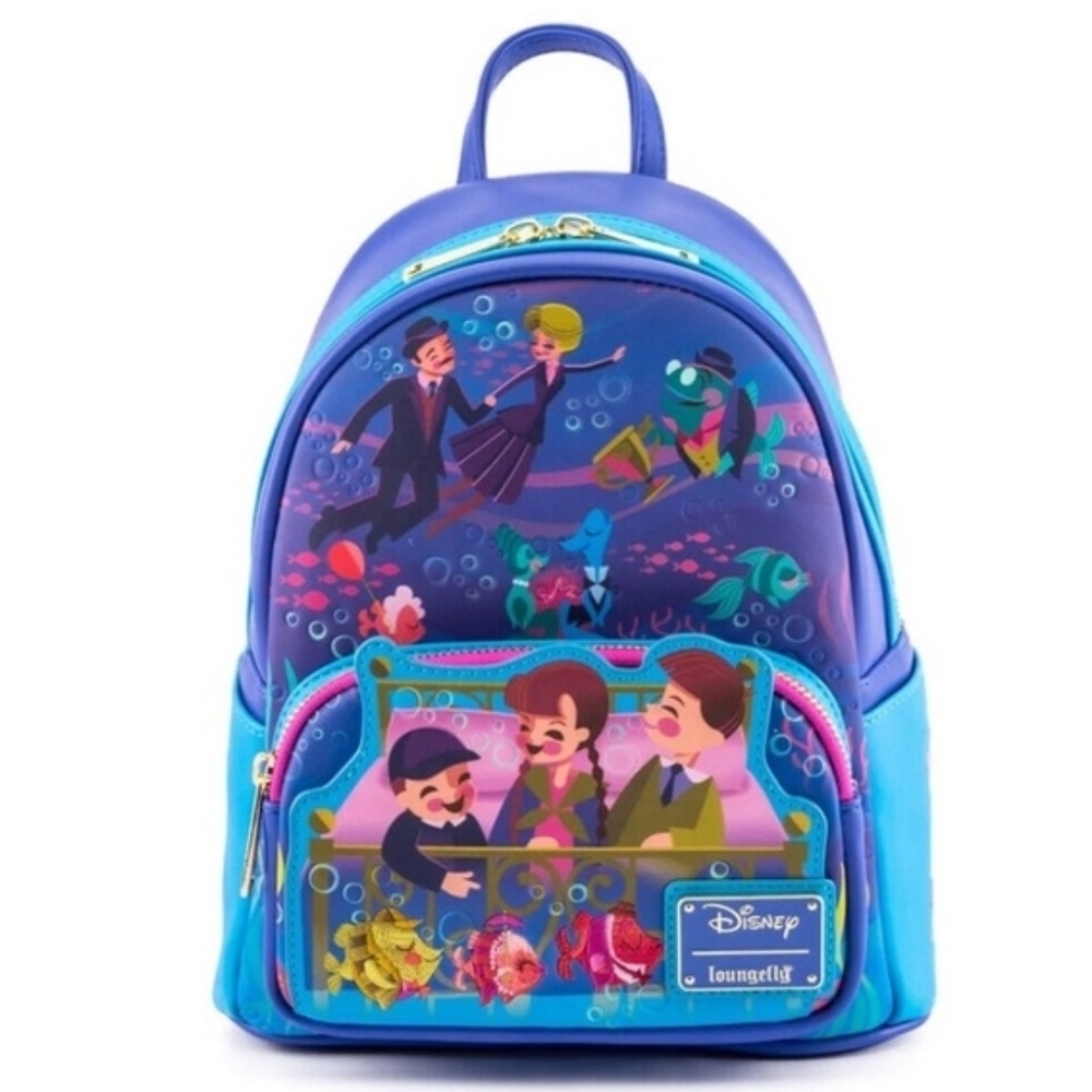 Loungefly Disney Bedknobs And Broomsticks Mini Backpack NWT